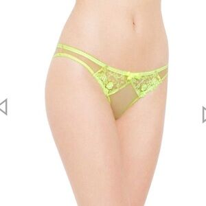 Agent Provocateur Lime Lace Panty